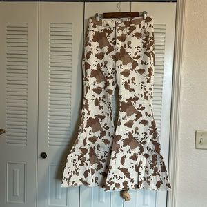 Cowprint Peach Love Denim from Buckle